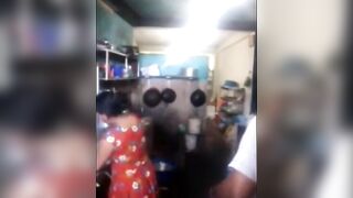श्रीलंकन बूढ़े ने कामवाली को चोदा किचन में